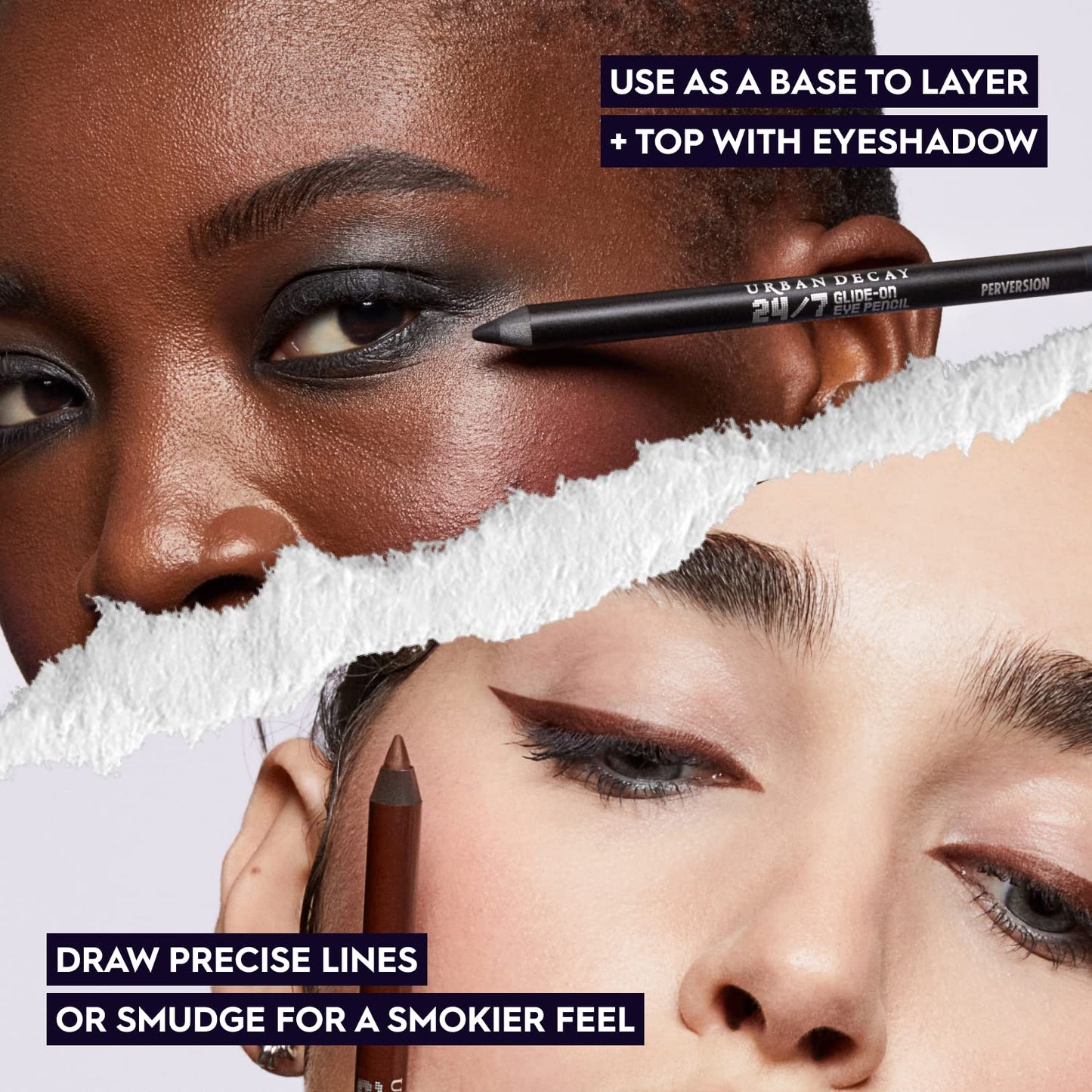 Urban Decay 24/7 Glide-On Eye Pencil, Eyeliner with Waterproof Colours, Vegan Formula*, Shade: LSD, 1.2g