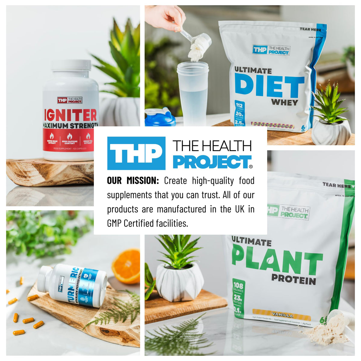 The Health Project Fibre Blend 240g, 5g Fibre Per Serving, 30 Servings