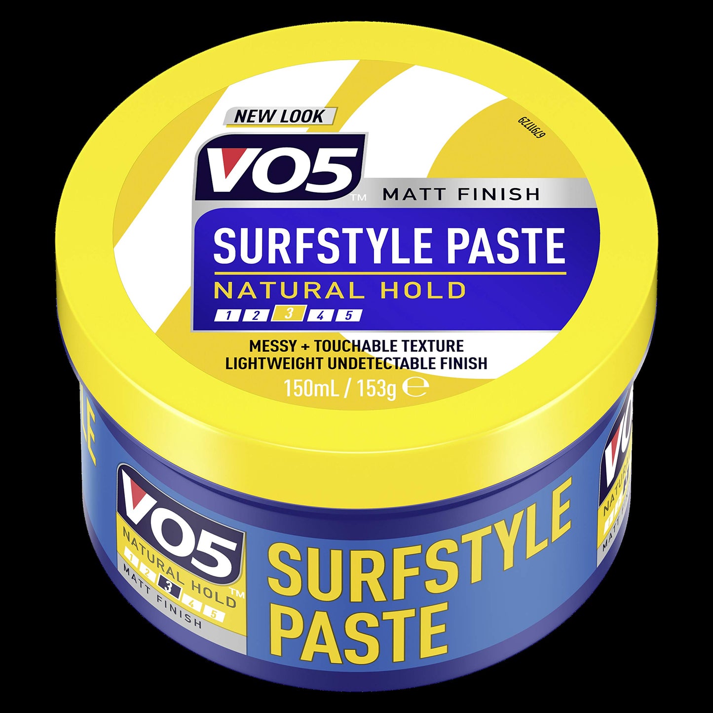 Alberto VO5 SurfStyle Natural Hold Hair Paste for a Natural and Messy Hairstyle 150 ml, (Pack of 6)