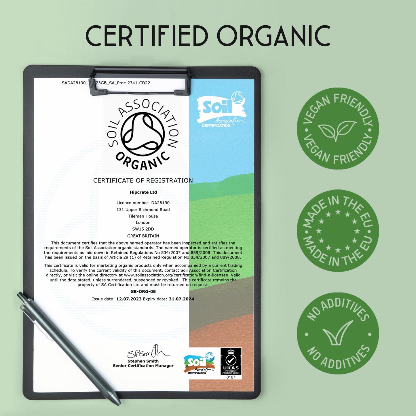 SuperSelf Organic Super Greens Powder - Daily Superfood Green Powder with Matcha, Spirulina, Wheatgrass, Chlorella, Acai - 40 Servings - 12 Supergreens High in Vitamins, Protein, Fibre - No Additives