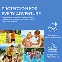 Non-Toxic Natural Mineral Sunscreen SPF 50 | Safest Organic Beef Tallow Moisturiser & Non Nano Zinc Oxide Sunscreen | Reef Safe, Clean Non-Greasy Formula Sunblock for Face & Body | Women & Men