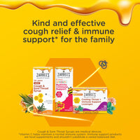 Zarbee’s Cooling Throat + Immune Support Lozenges, Calm and Cool Your Throat with Real Honey and Peppermint Oil Extract. Also Contains Vitamin C and Zinc, No Artificial Colours or Flavours, 36 Count