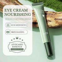 RUICHING Avocado Eye Cream for Dark Circles and Puffy Eyes, Moisturizing Under Eye Cream, Eye Tightener Serum, Anti Aging Anti Wrinkle Reduce Fine Lines, Brightening Eye Repair Cream