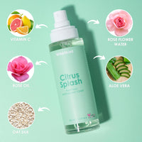 WildMint Citrus Splash Natural Face Toner | Brightening Toner for Sensitive, Mature & Damaged Skin | Vitamin C for Dark Spots & Acne Prone Skin | UK Made Vegan & Cruelty-Free Skincare | 100ml
