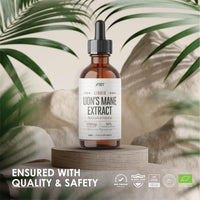 ALPHA01 Lion’s Mane Extract Liquid Drops 1750mg - High Strength 50% Polysaccharides Supplement (Not Capsules) - 60ml (1 Month Supply) - Vegan & Vegetarian Friendly – by Alpha01