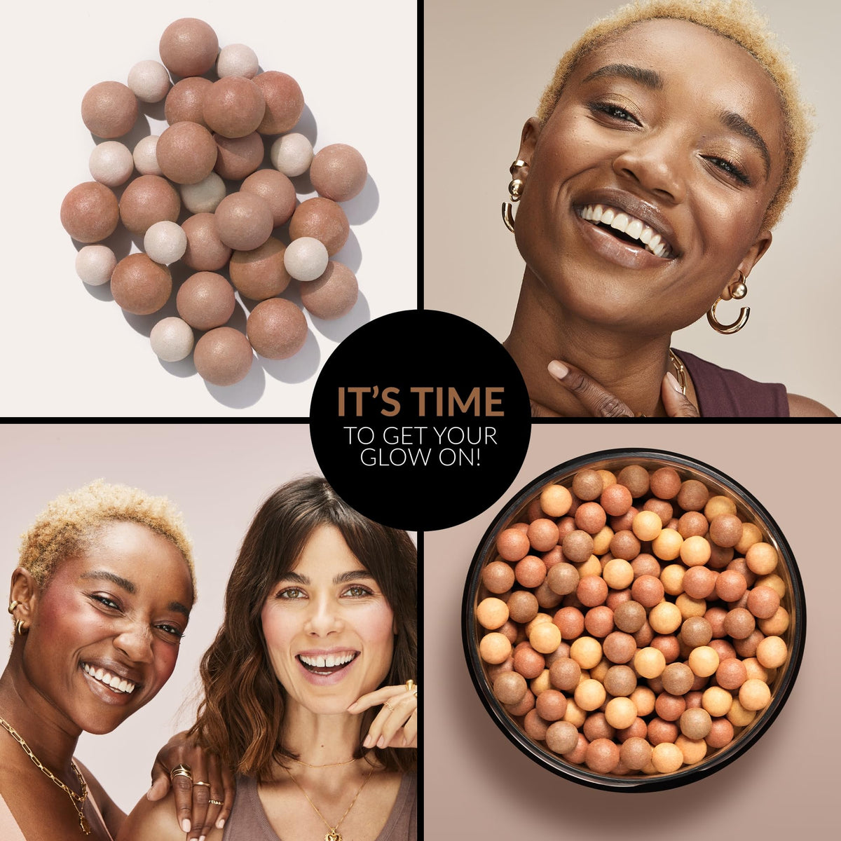 Avon Bronzing Pearls - Cool, Multi-Shade Pearls with Mineral Pigments for a buildable Multi-Dimensional Natural Glow, Suitable for All Skin Tones, Cruelty-Free Face Bronzer, 28g