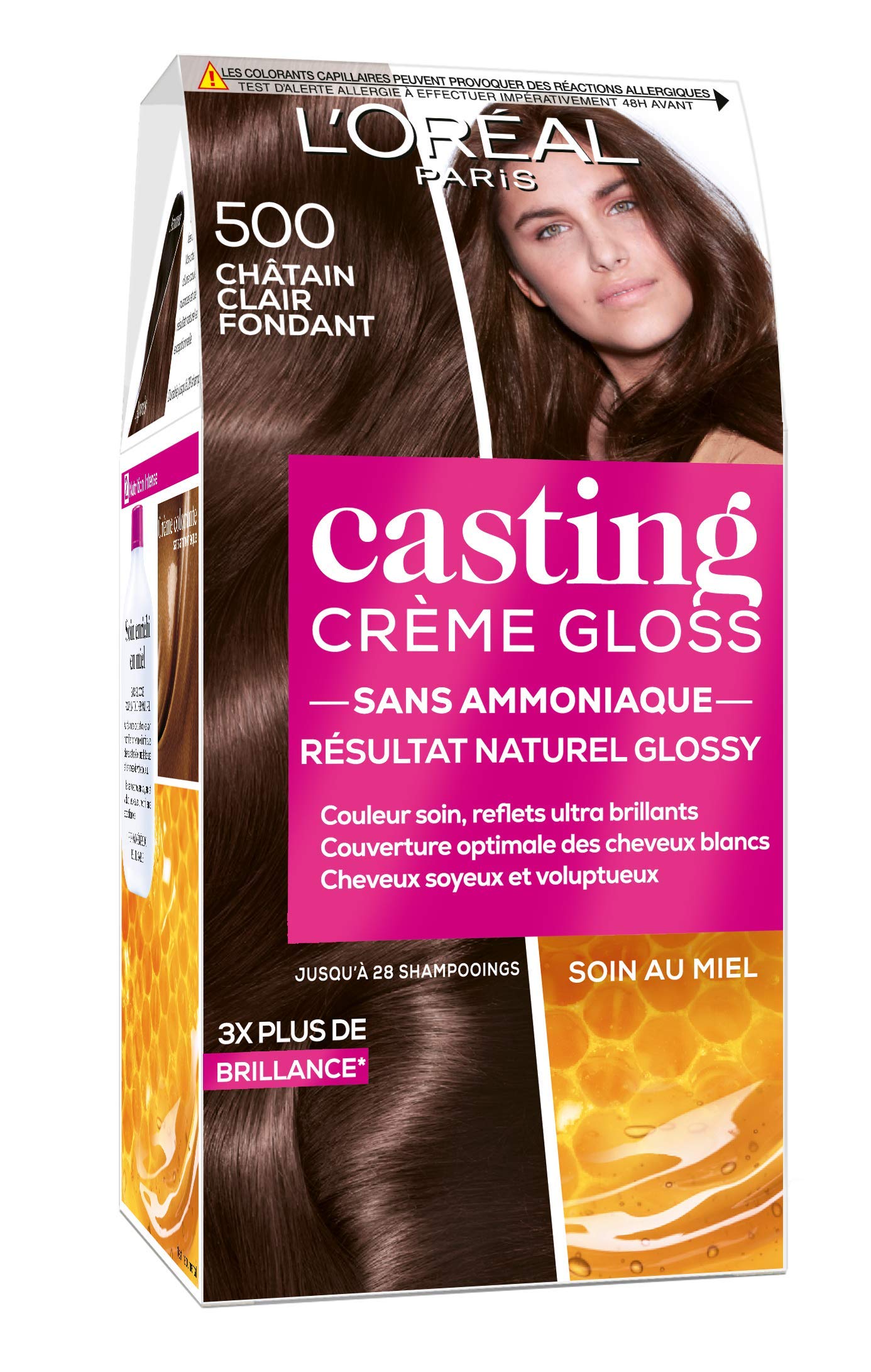 L'ORÉAL L'Oréal Paris, Casting Crème Gloss Ammonia Free Tone-on-Tone Coloring Set of 2