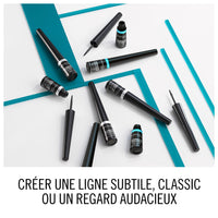 Rimmel Exaggerate Liquid Eyeliner, Black, 2.5ml (Pack of 1)
