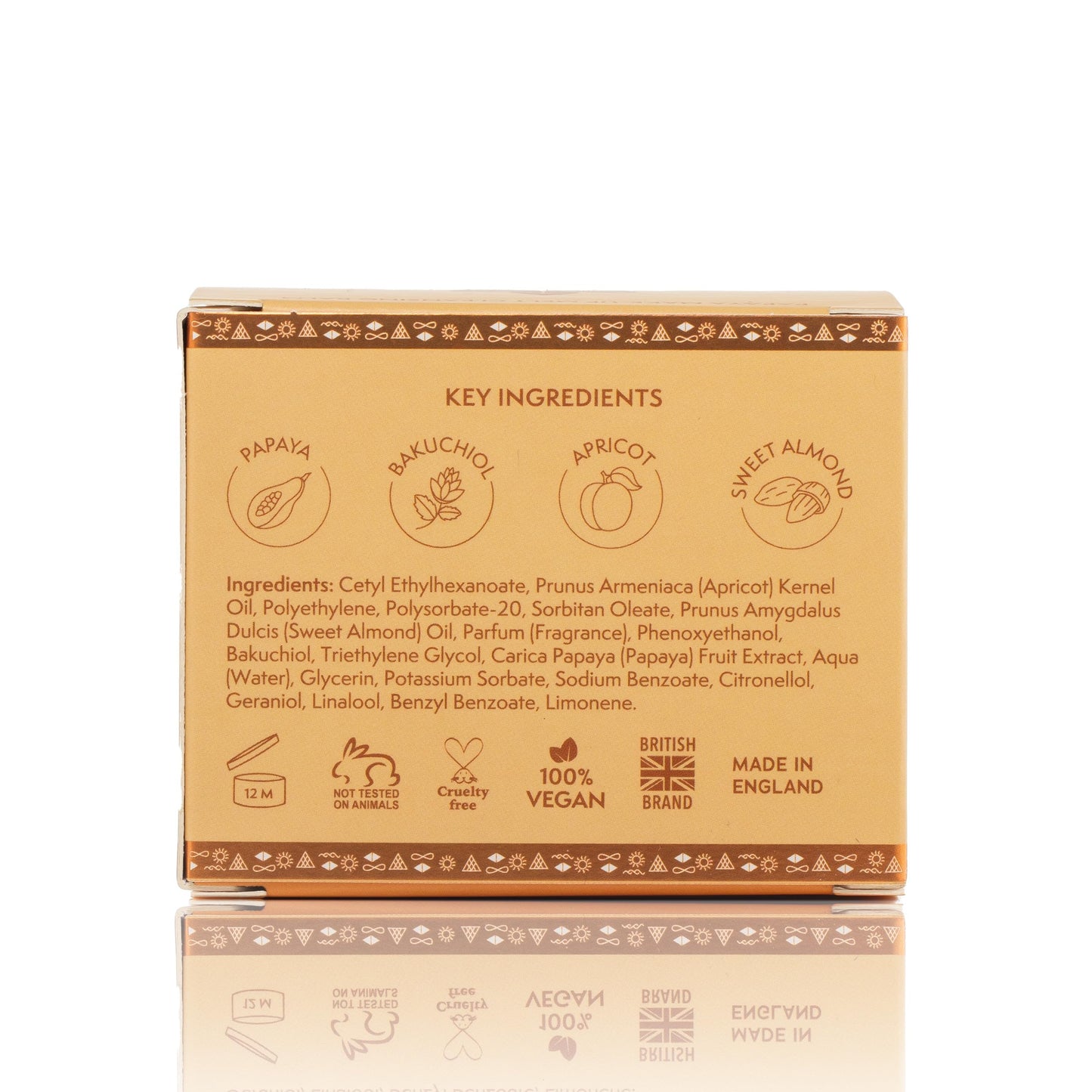 Nature Spell Papaya Cleansing Balm, Gently Removes Makeup & Hydrates Skin, Infused with Bakuchiol & Apricot, Vegan, 100ml