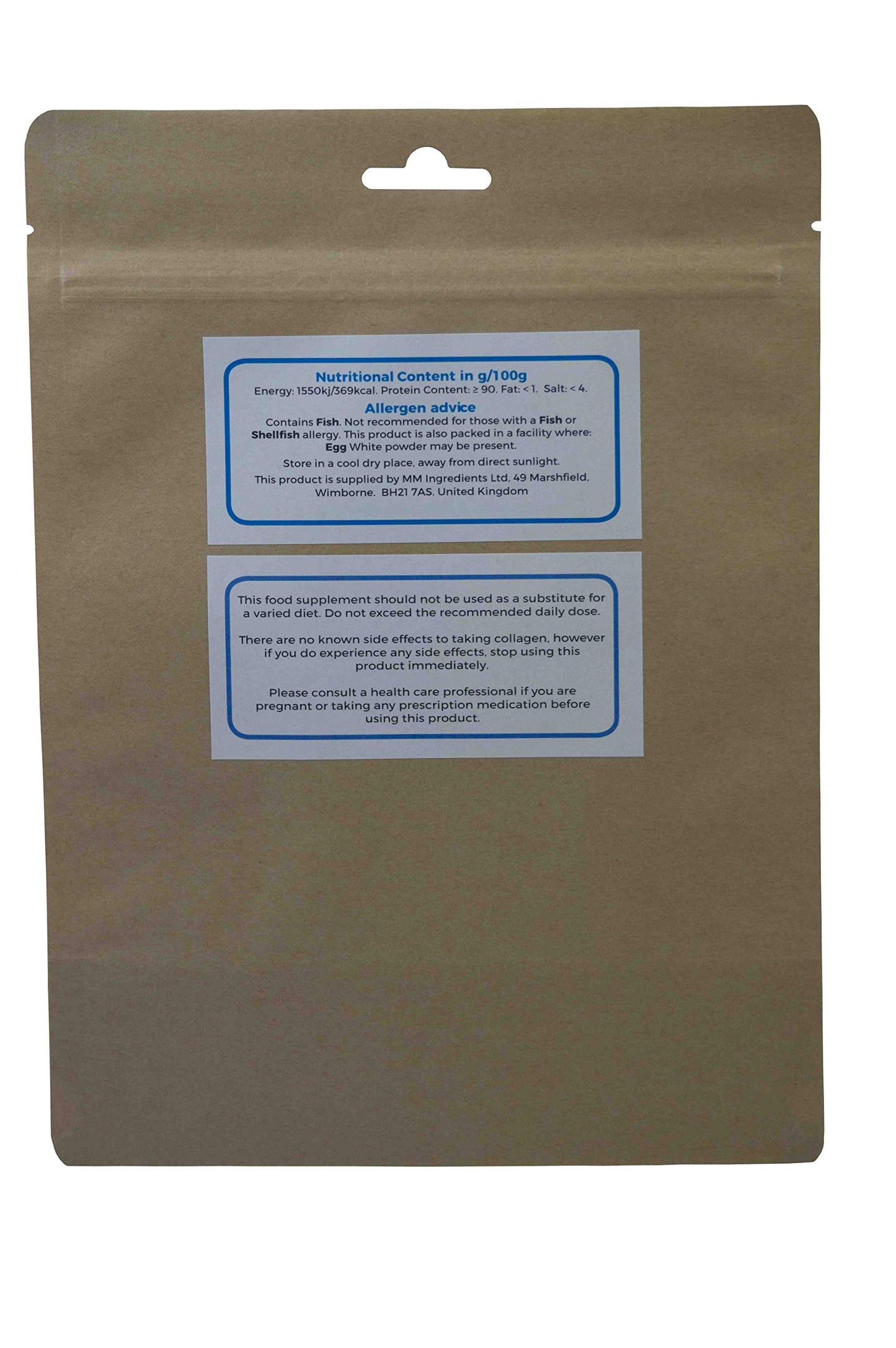 MM Ingredients Marine Collagen 100g