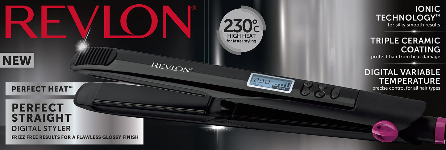 Revlon Perfect Heat Straightener, 230 W