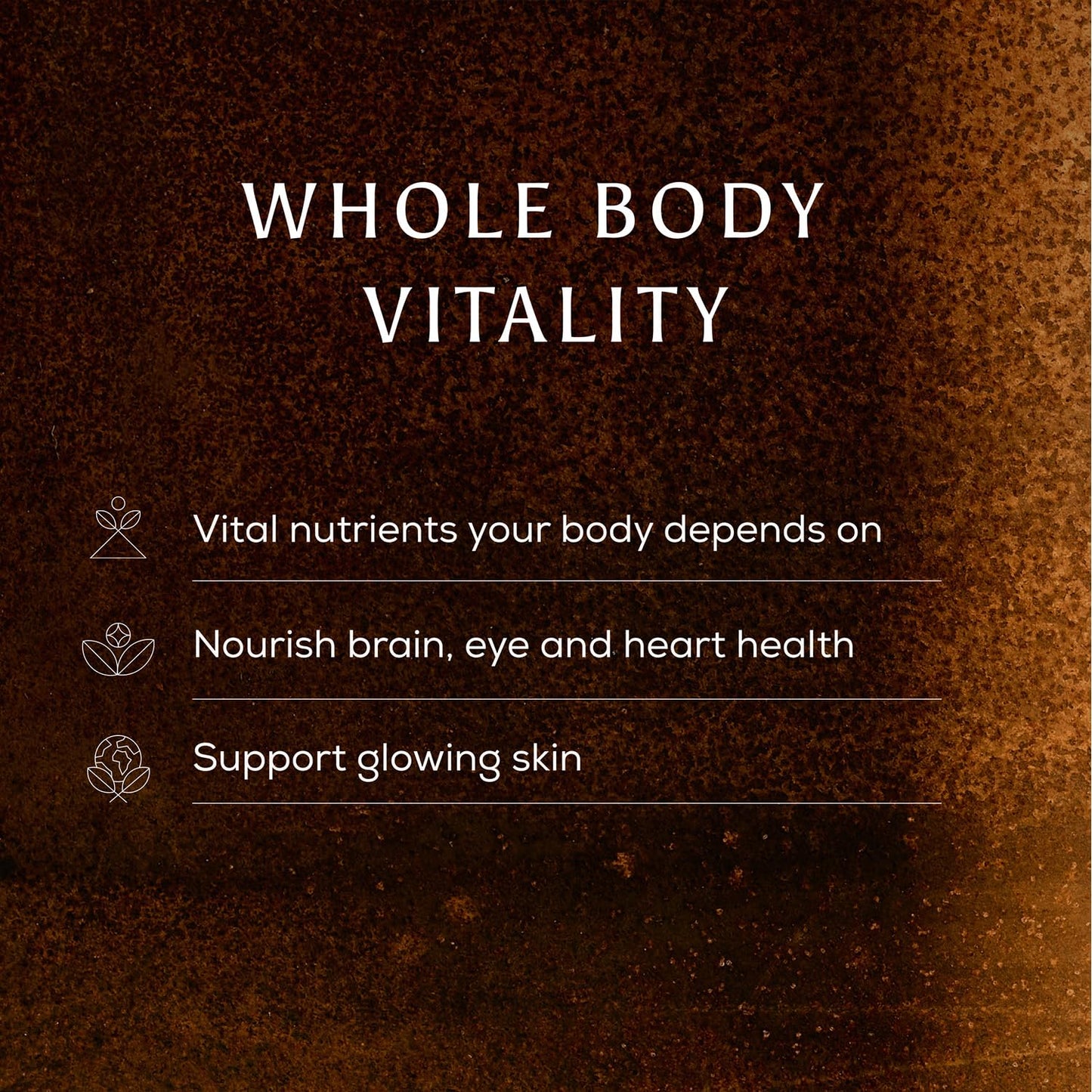 Ancient + Brave True Omegas+ 60 Capsules - Vegan Omega-3 Omega-7 - Nutrition Supplement – Plant Based Essential Fatty Acids for Vision Brain and Heart Health