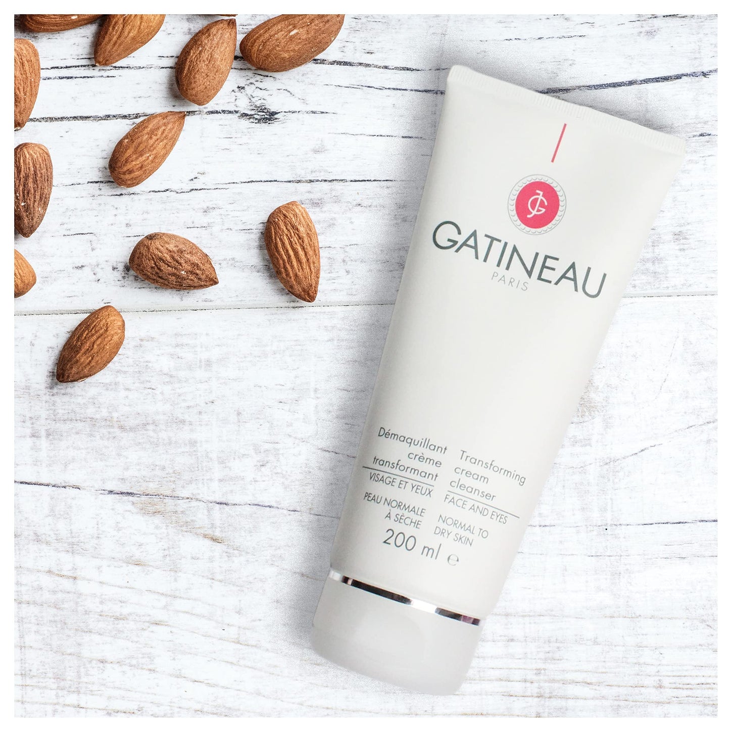Gatineau - Transforming Cream Cleanser, Hydrating Face Wash with Almond & Coconut Oil (200ml)