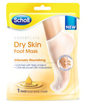 Scholl Foot Mask Triple Oil, One Pair, One Size