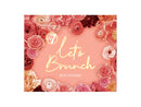 W7 Let's Brunch With Vickaboo Eyeshadow Palette - 12 Colours: Pinks, Browns, Golds, Oranges - Mattes, Metallics, Glitters - Vegan, Cruelty Free Makeup by W7 Cosmetics