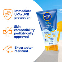Nivea Sun Kids Swim and Play Sun Lotion, 150 ml