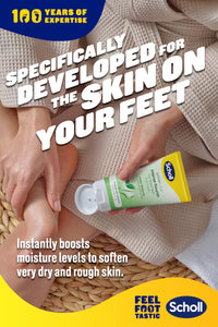Scholl ExpertCare Intense Nourish Foot Cream for Hard Skin 150ml, Deeply Moisturising Cream with Urea, Vitamin E & Provitamin B5 Complex for Softer Smoother Feet