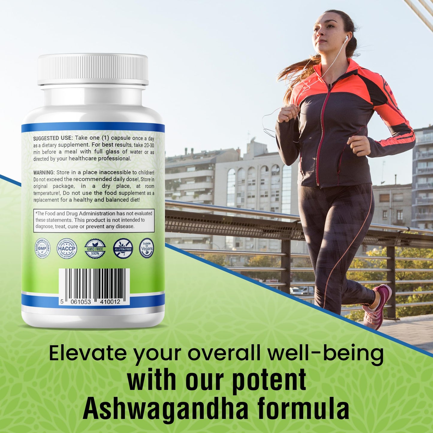 SigmaBiotics Ashwagandha Extract Tablets - Premium Strength Formula - Supports Energy, Overall Health, and Hormone Regulation - Vegan and Gluten Free - 30 Tablets