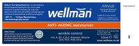 Vitabiotics Wellman Anti-Ageing Moisturiser - 50 ml