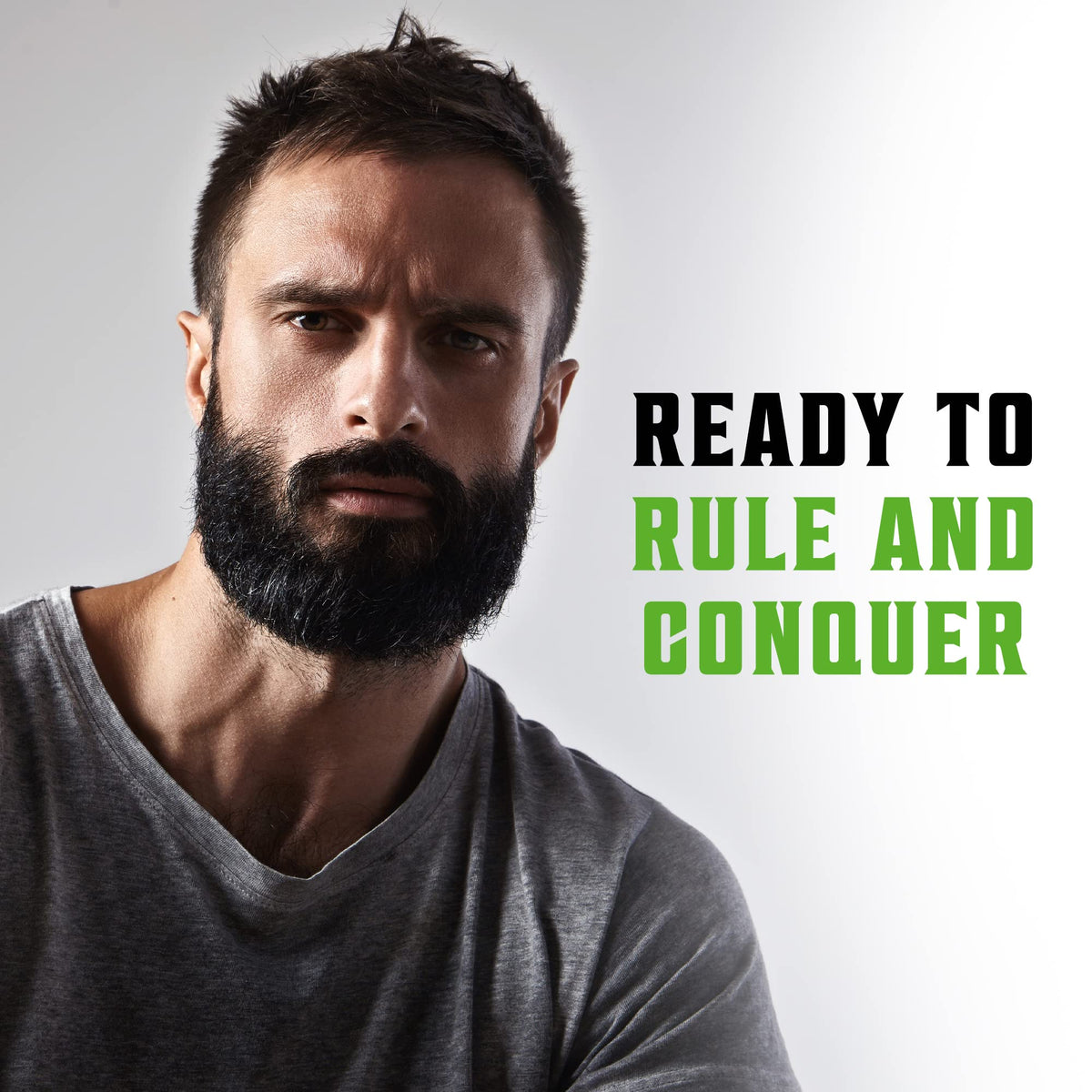 VIKING REVOLUTION Viking Revolution - Beard Shampoo And Conditioner - Natural Beard Wash & Beard Conditioner With Argan & Jojoba Oils - Softens & Strengthens - Gifts For Men - Peppermint & Eucalyptus - 2 x 300 ml