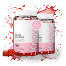 Marine Collagen Gummies by Known Nutrition with Vitamin C | 60 One-a-Day 500mg Hydrolysed Marine Collagen Gummies | Supporting Hair, Skin & Nails | Pomegranate Flavour (2)