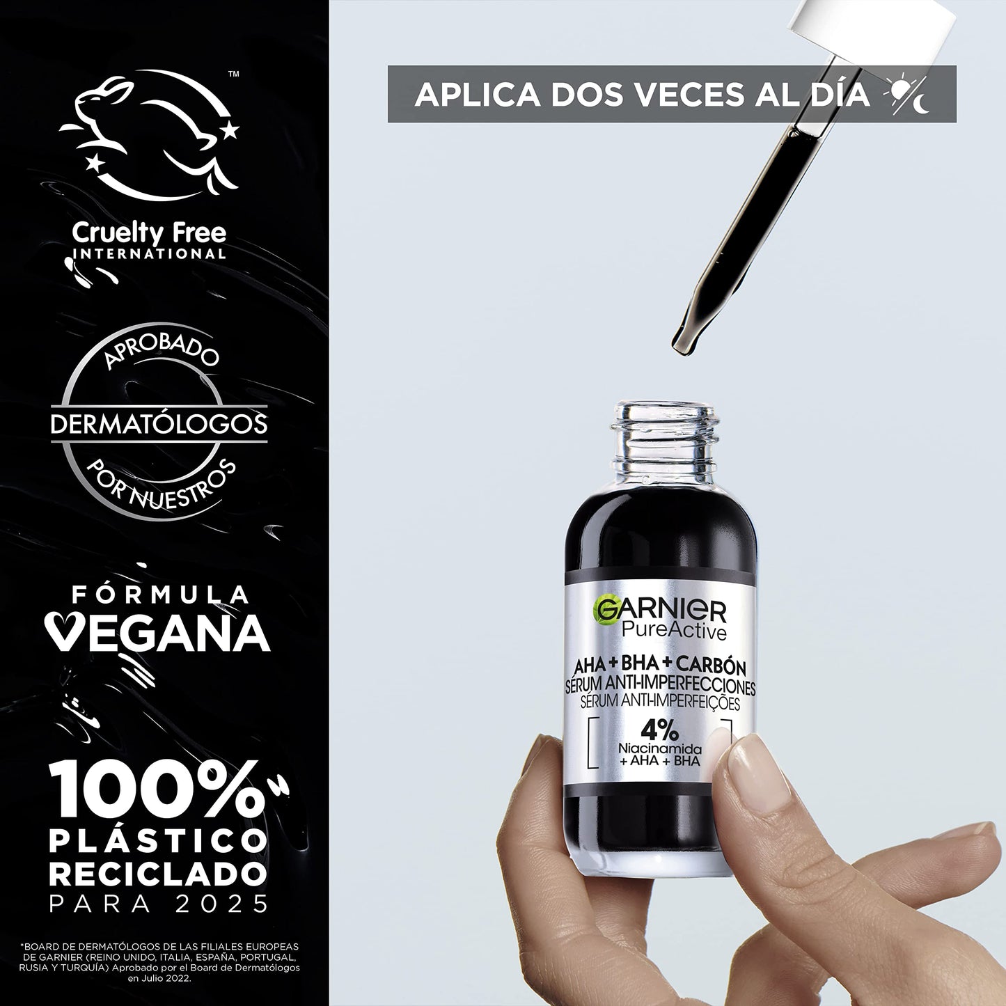 Pure Active AHA + BHA + Carbón Sérum Anti-Impregnancy 30 ml