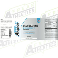 Freak Athletics Glucosamine and Chondroitin High Strength Complex - with MSM, Rosehip, Ginger & Turmeric