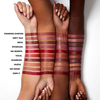 e.l.f. O Face Satin Lipstick, Richly Pigmented, Nourishing & Long-Lasting Creamy Lipstick, Infused With Jojoba, Vegan & Cruelty-Free, Smolder