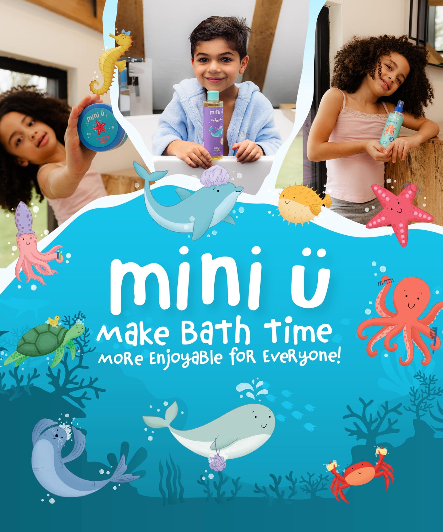 Mini-U Mini U Styling Balm For Kids Watermelon Scented 100 ml