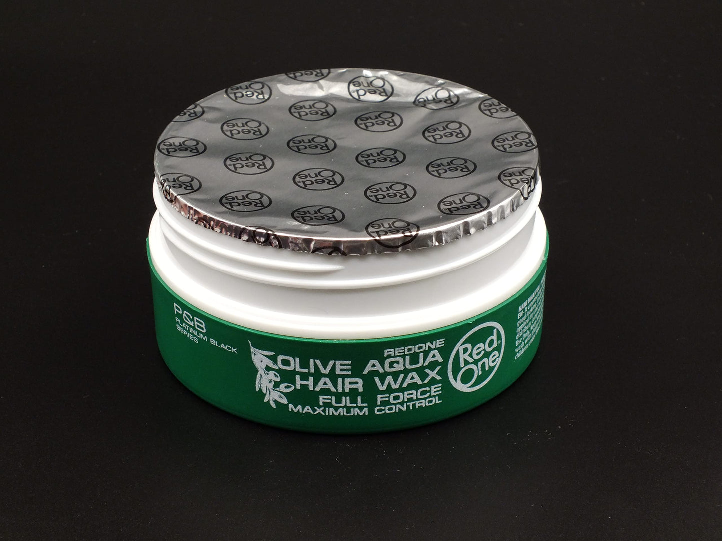 Redone Hair Styling Aqua Hair Wax Olive 1x 150ml | Full Force | Strong Hold | Maximum Control | Olive Scent | Women & Men Hair Wax | Texturizing Wax