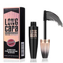 EHIOG 4D Lash Extension Mascara with Silk Fibers, Waterproof Black for Sensitive Eyes, Natural Curl & Volume, Smudge-Free, Long-Lasting Definition, Clump-Resistant Formula for Full Lashes