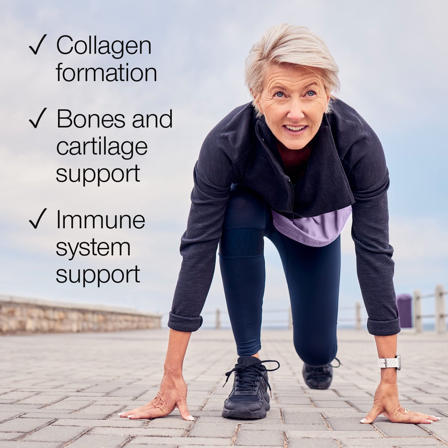 Glucosamine and Chondroitin High Strength - Glucosamine Sulphate with Chondroitin, MSM & Vitamin C - 120 Capsules - 1720mg Glucosamine Complex for Men & Women - Combination Supplements for Joints