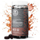 Known Multi Mushroom Complex Gummies - 2000mg Lions Mane, Reishi, Maitake, Chaga, Cordyceps, Tremella, Blackcurrant-Flavoured Gummies with L-Theanine, Ginseng, Pantothenic Acid, Iodine - Vegan (3)