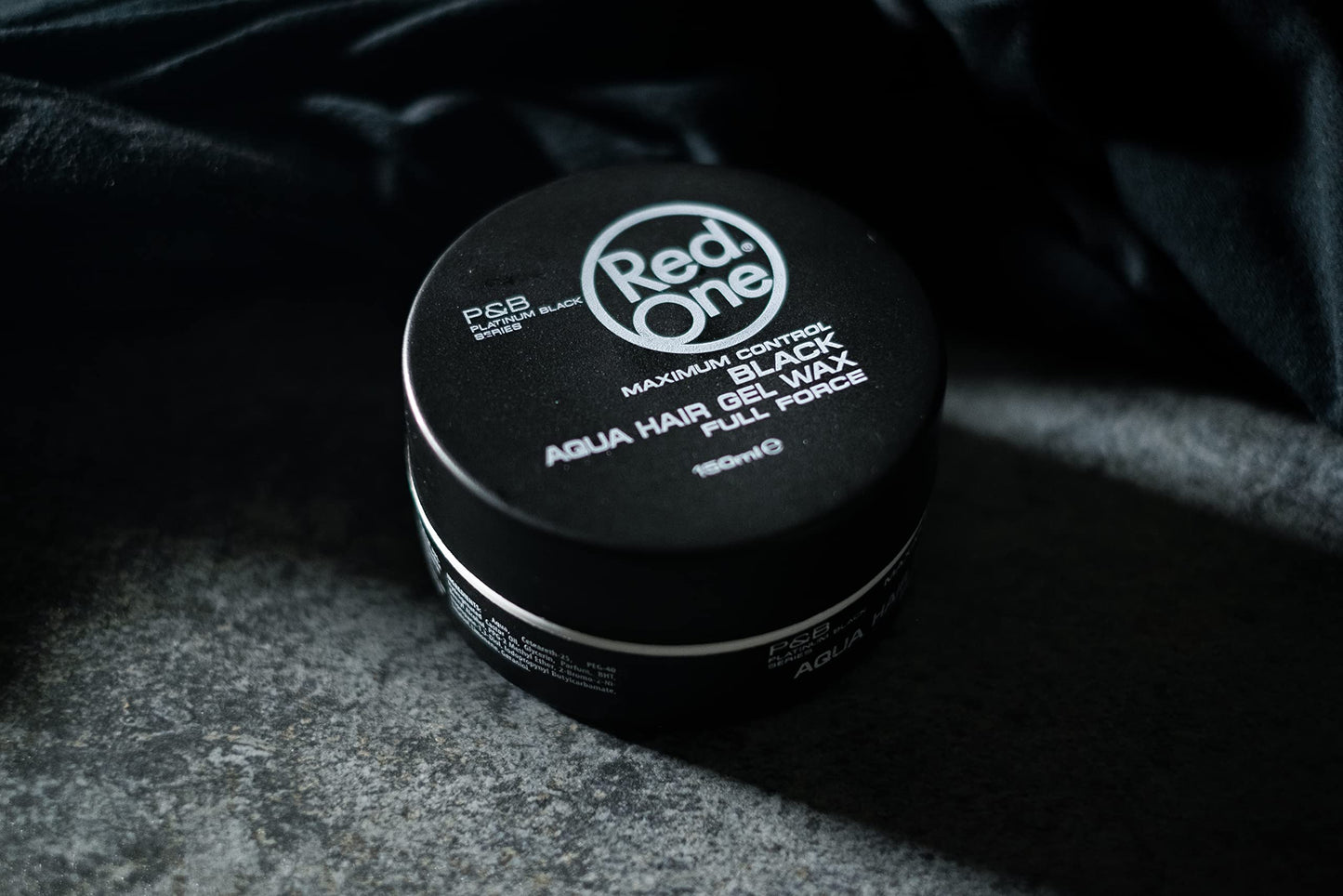 RedOne Hair Styling Aqua Wax Black 150 ml | Gel Wax | Lime Scent | Extra Hold | Men & Women Hair Wax | Long Lasting | Shiny Look | Maximum Control