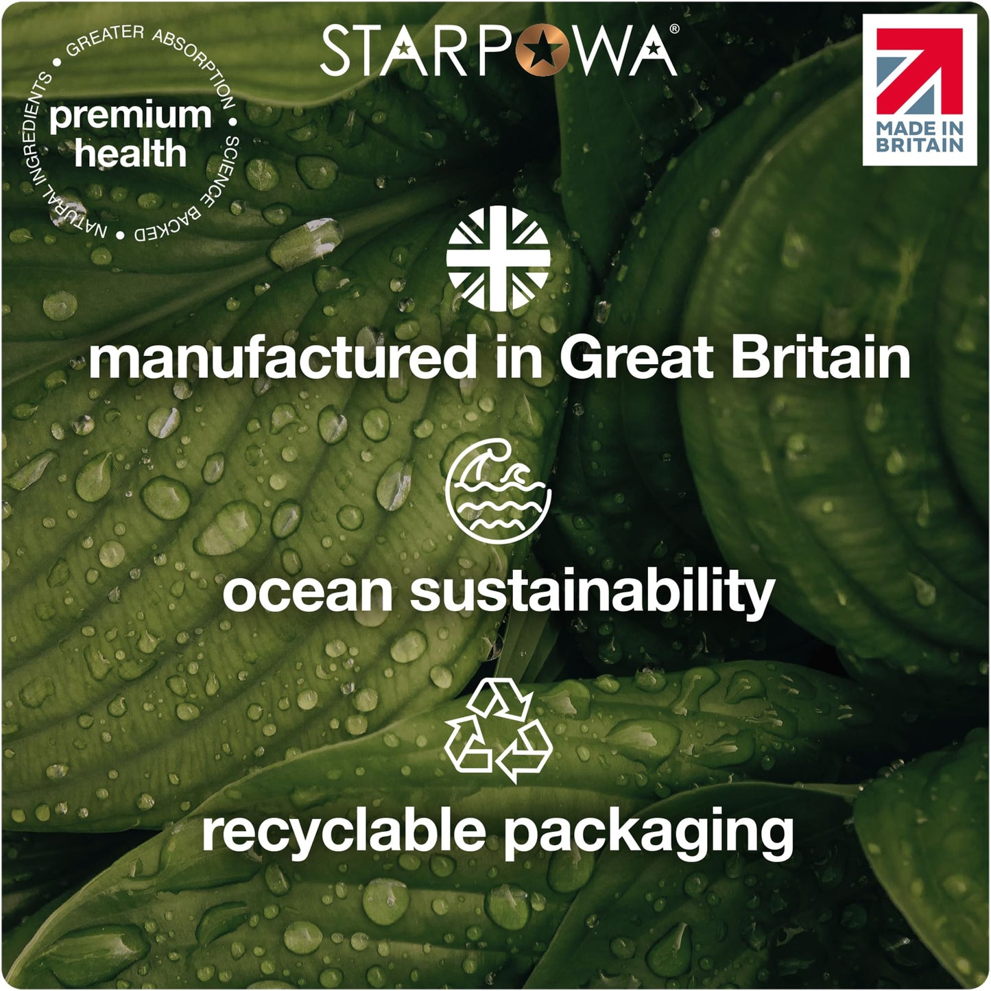 STARPOWA Starpowa Collagen Gummies for Women - Health & Skin Supplements for Healthier Skin, Joints, Hair & Nails - Vitamin C, Hyaluronic Acid & Bamboo Silica - Boosts Collagen Production - Lemonade, 60 Chews