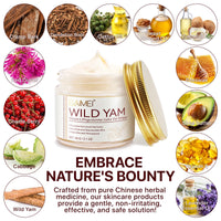 Datival Wild Yam Cream, Menopause and Hormone Balance Organic Yam Cream for Women, Wild Yam Root Cream Skin Moisturizer, Relief for Dry Skin, 60 ML