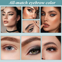 Guegine Eye Brow Tint Kits 38g Black Eyebrow Tint Eyebrow Tint Eye Lash Tint Eyelash And Eyebrow Dyeing Kit Semi-Permanent Lasts 4-6 Weeks Can Be Diy Suitable For Salon Home Use