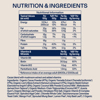DIRTEA Cacao with Lion's Mane, Reishi & Tremella | 100% Organic Cacao with MCT & Moringa | 2,500mg Mushrooms per Serving | Vegan & Non GMO | 180g - 30 Servings