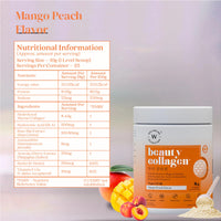 Wellbeing Nutrition Beauty Japanese Marine Collagen - Mango Peach Flavor - 250g