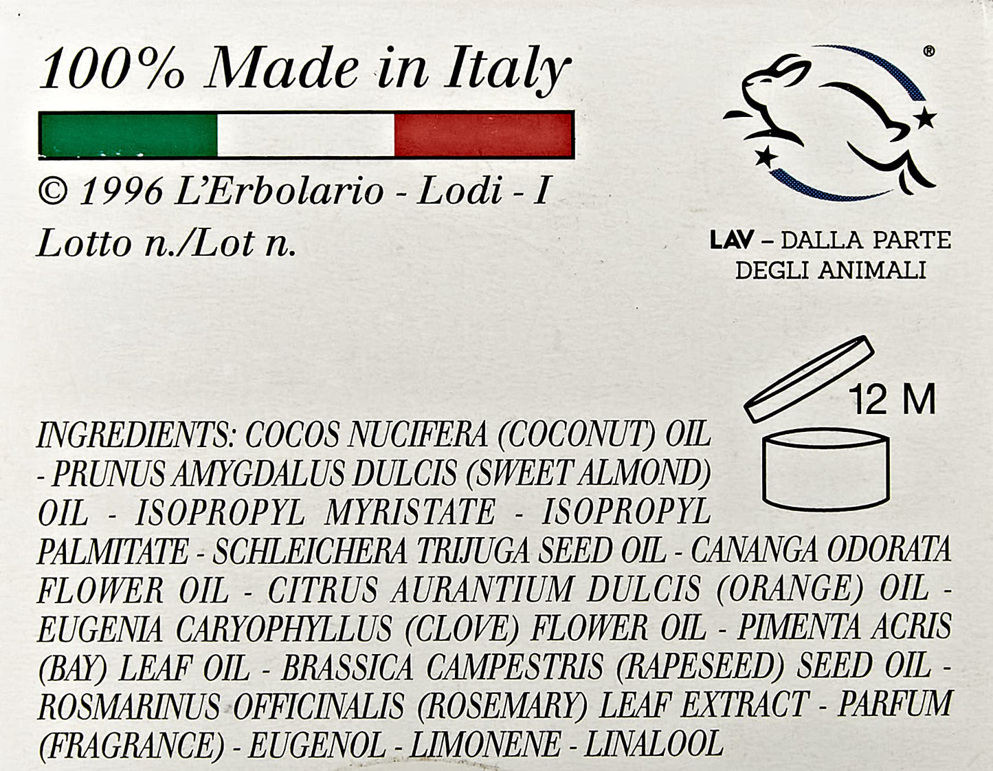L'Erbolario Macassar Oil