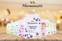 L-Glutamine 500mg High Strength 90 Capsules - Pure Amino Acid with no fillers or Binders - Suitable for Vegans – Exclusively Manufactured in The UK by Pharmanostix