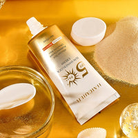 RUICHING Sun Cream SPF 50/PA+++, Lightweight Face Sunscreen, UVA/UVB Protection Sun Lotion Body Sunscreen, Breathable Film-Forming Moisturising Suncream for Daily Use, Travel, Beach