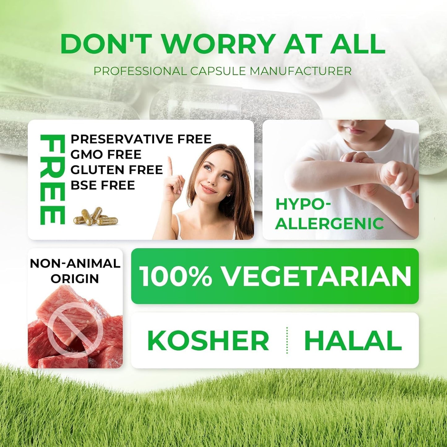 Angtai JN Empty Capsules, AngtaiJN 100 Count Clear Vegetarian Capsules, Size 0 DIY Pill Capsules Filling Empty Caps with Micro Lab Spoon, Kosher, ISO9001, Gluten Free, Halal Certified, Non-GMO Certified