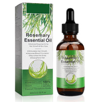 Vinimay Rosemary Oil for Hair Growth & Skin Care, Hair Loss and Hair Regrowth Treatment, Stimulates Hair Growth, Improves Blood Circulation for Men and Women 4.04 Oz (60ML)
