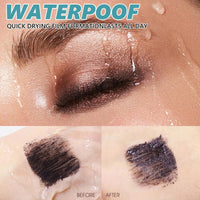 Wormeer Ultra Fine Waterproof Mascara for Short Eyelashes, Skinny Mascara Black Waterproof, Lengthening Eyelashes Black for Tiny Lashes-1Pcs
