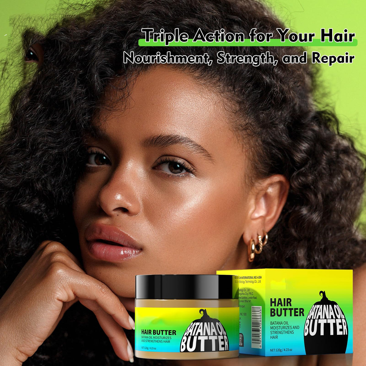 gowwim Gowwim Batana Oil - Raw Batana Oil for Hair Growth Dr. Sebi, Effective Against Hair Loss, Promote Hair Regrowth (4.2oz)