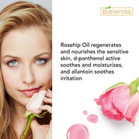 Bielenda Rose Care - Bi-Phase Quickly And Effectively Removes Waterproof Make-Up, Cleanses And Refreshes The Skin - Rose Care Double-Phase Make-Up Remover - 140 ml
