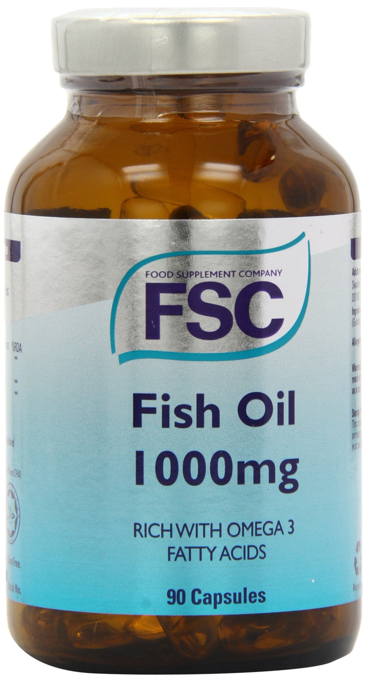 FSC 1000mg Fish Oil 90 Capsules
