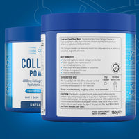Applied Nutrition Collagen Peptides Powder - Hydrolysed Bovine Collagen Protein, Halal, Healthy Skin, Hair, Nails (Unflavoured) (150g - 30 Servings)