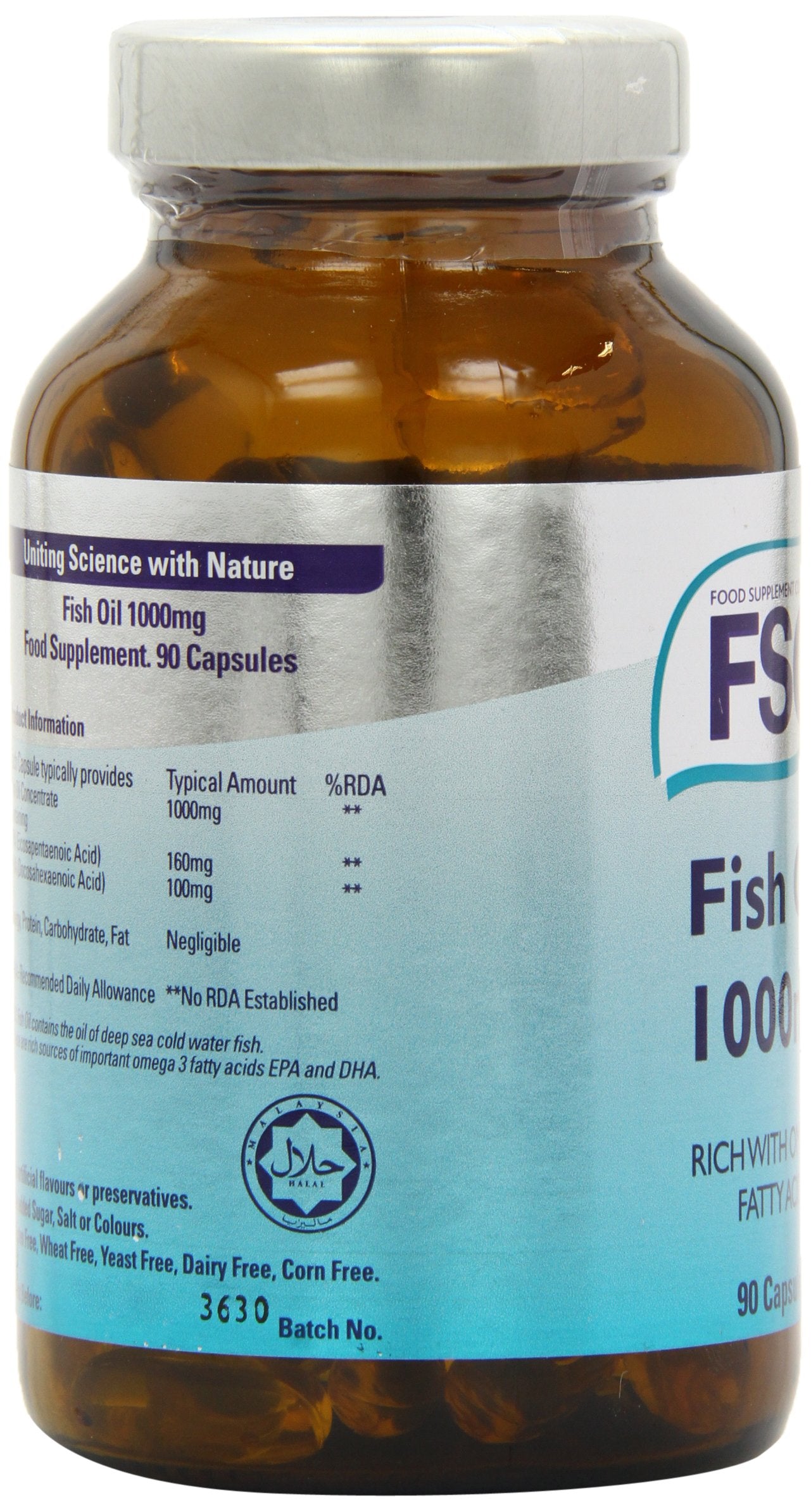 FSC 1000mg Fish Oil 90 Capsules